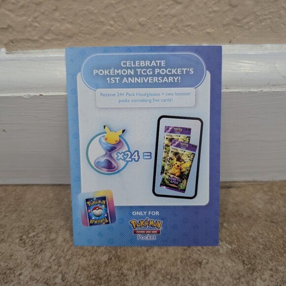 Pokemon TCG Pocket 24 In-Game Hourglasses Equals 2 In Game Booster Packs - Picture 1 of 2